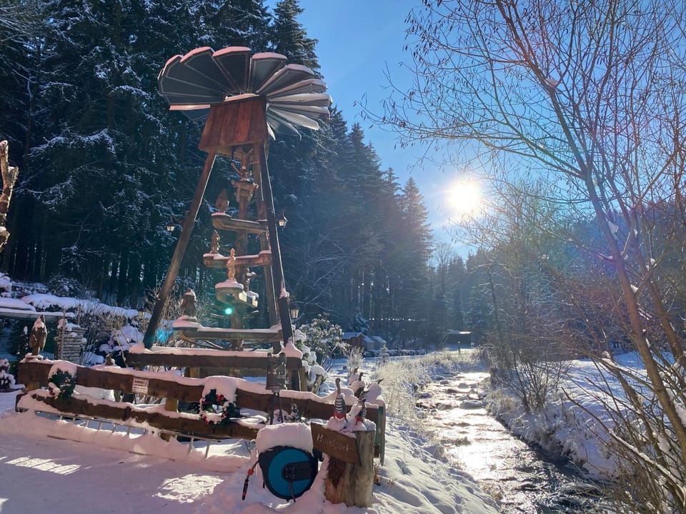Winter, Landmark view