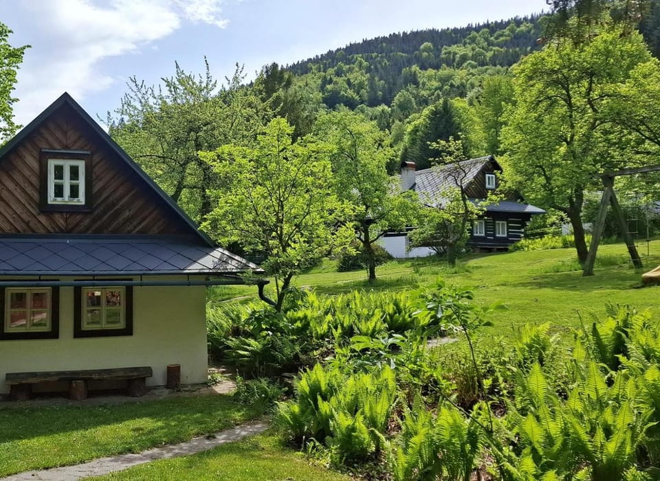 Property building, Natural landscape, Garden, Garden view