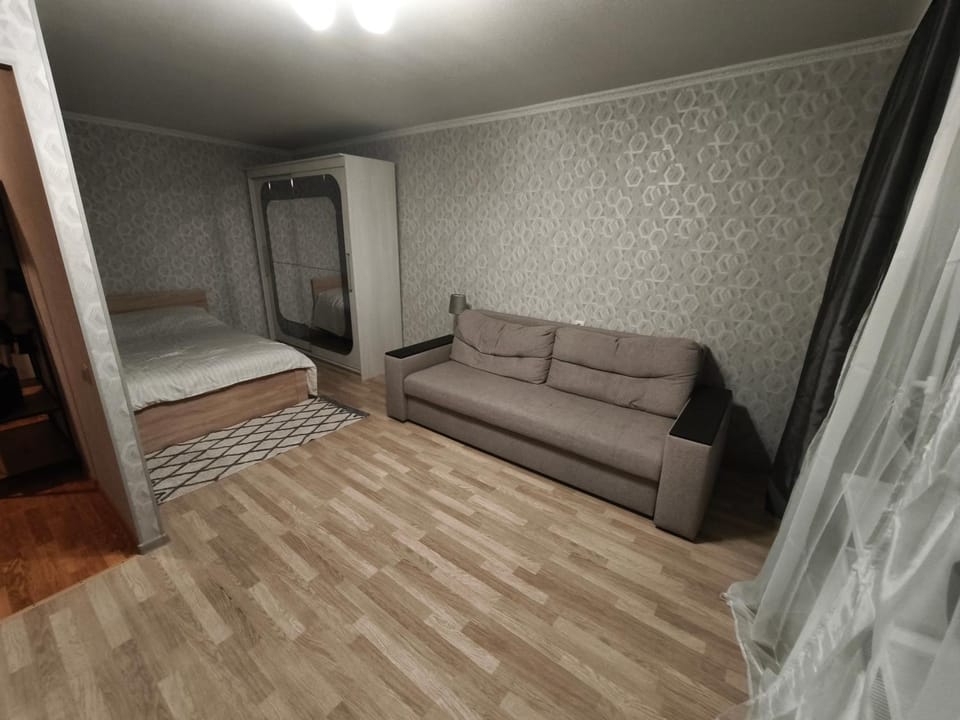 Bed, Living room, Photo of the whole room, Seating area, Bedroom, wardrobe