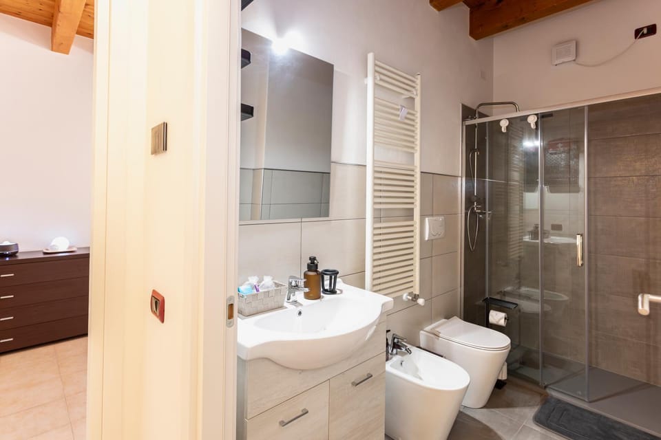 Shower, Toilet, Bathroom, bidet, towels