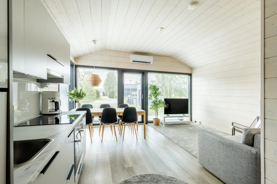 Kitchen or kitchenette, Living room