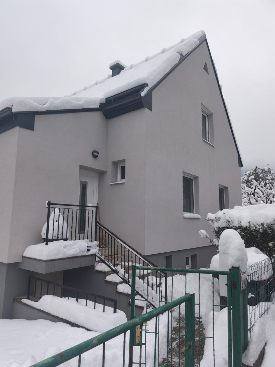Property building, Winter
