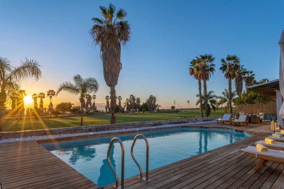 Natural landscape, Pool view, Swimming pool, sunbed