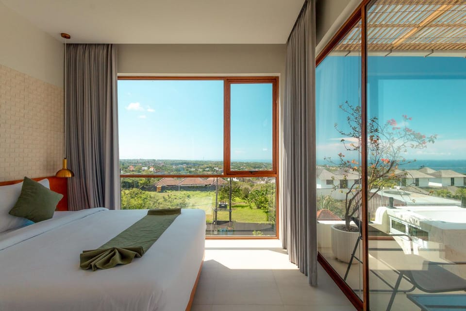 Bedroom, Sea view