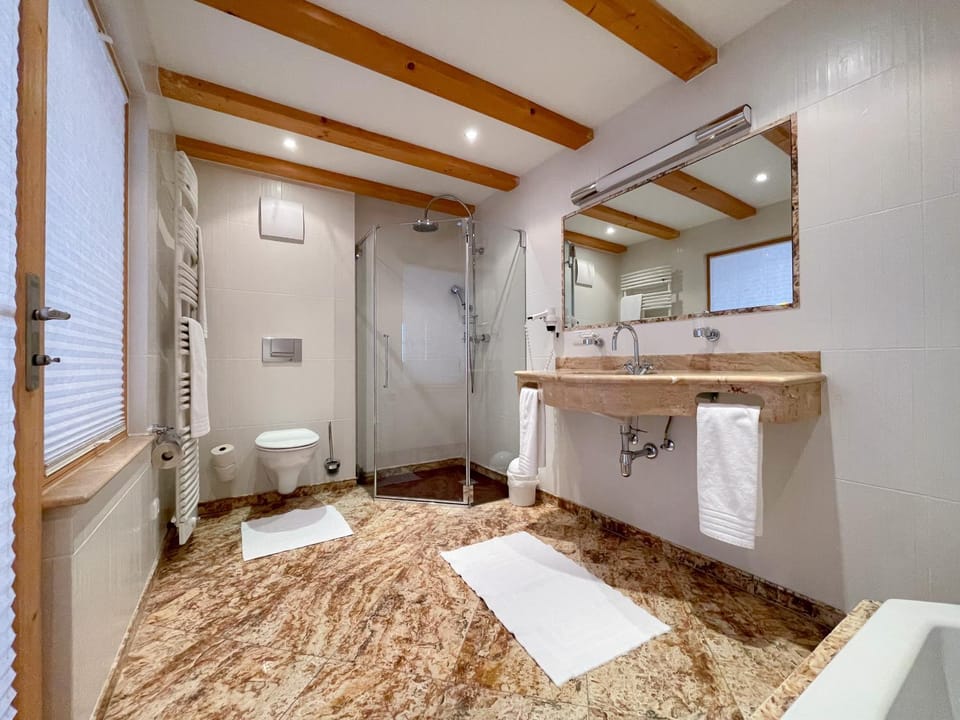 Shower, Toilet, Bathroom, towels