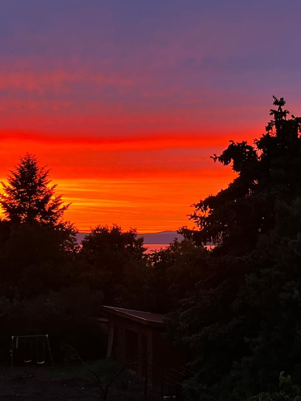 Natural landscape, View (from property/room), Sunrise