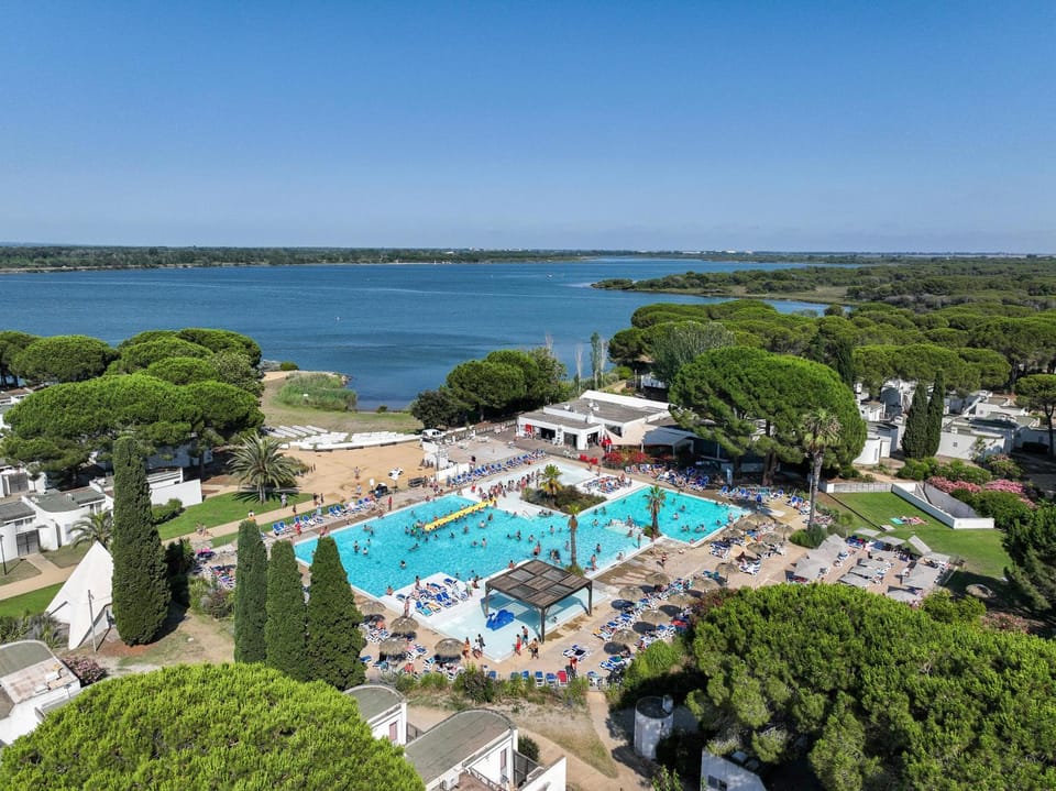 Natural landscape, Lake view, Pool view
