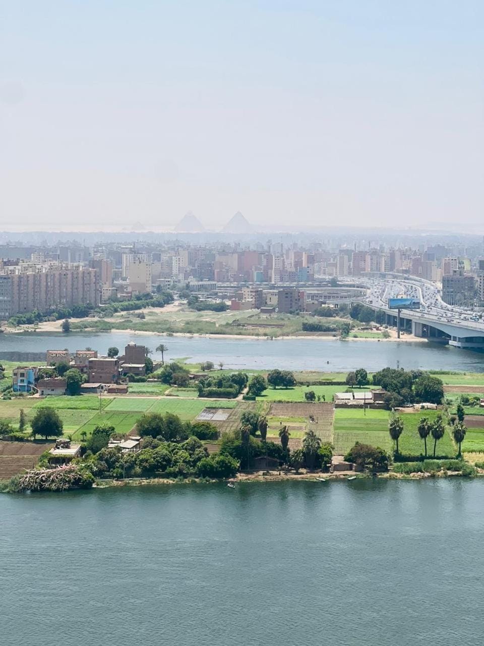 Nearby landmark, Day, City view, River view