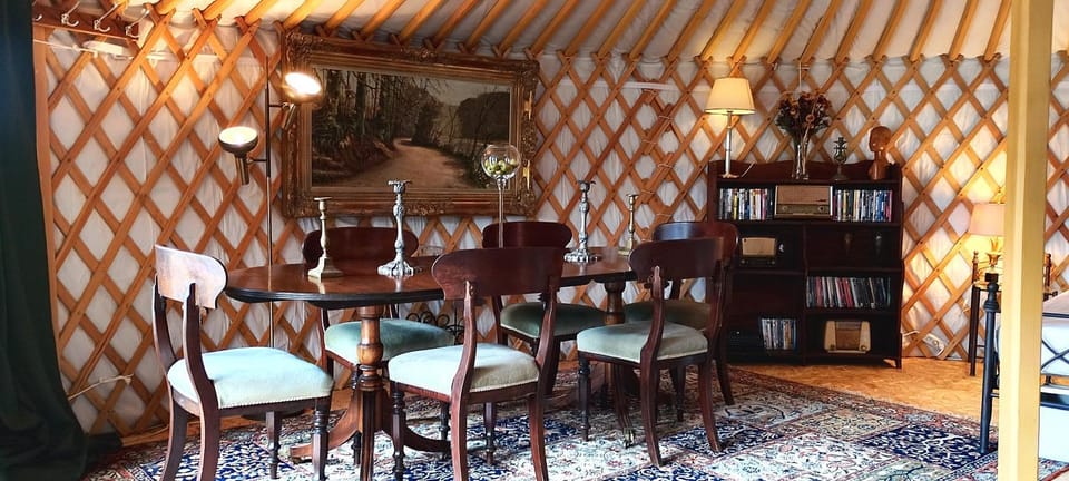 Library, Dining area