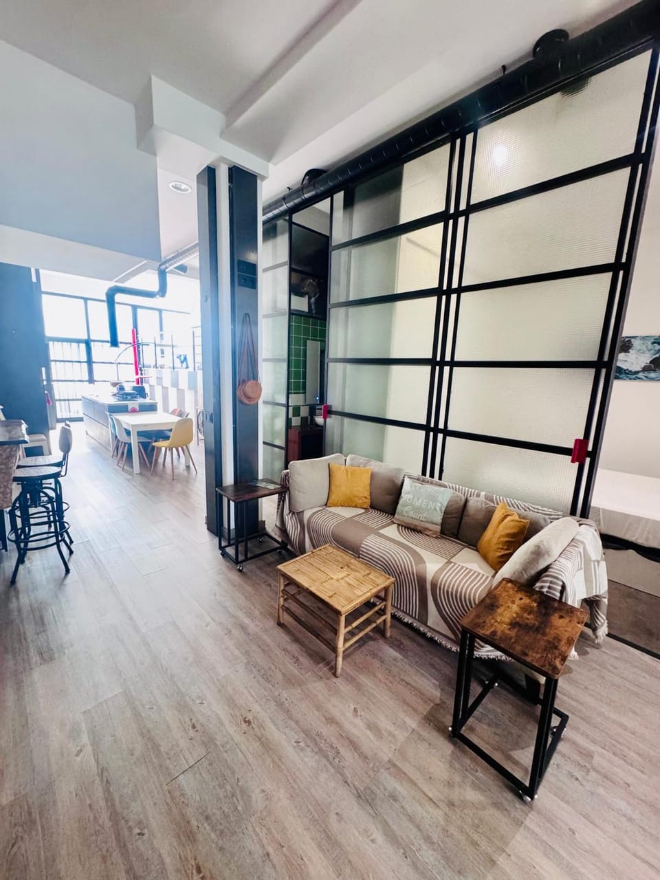 Large Modern Industrial Loft Close to Beaches Apartment in A Coruna