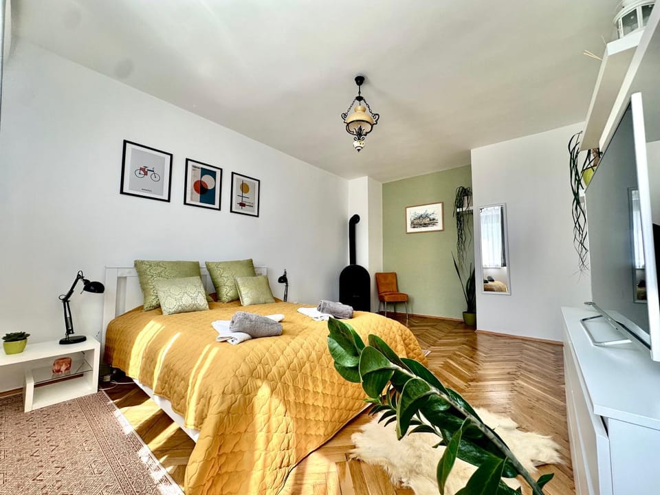 Bed, TV and multimedia, Bedroom
