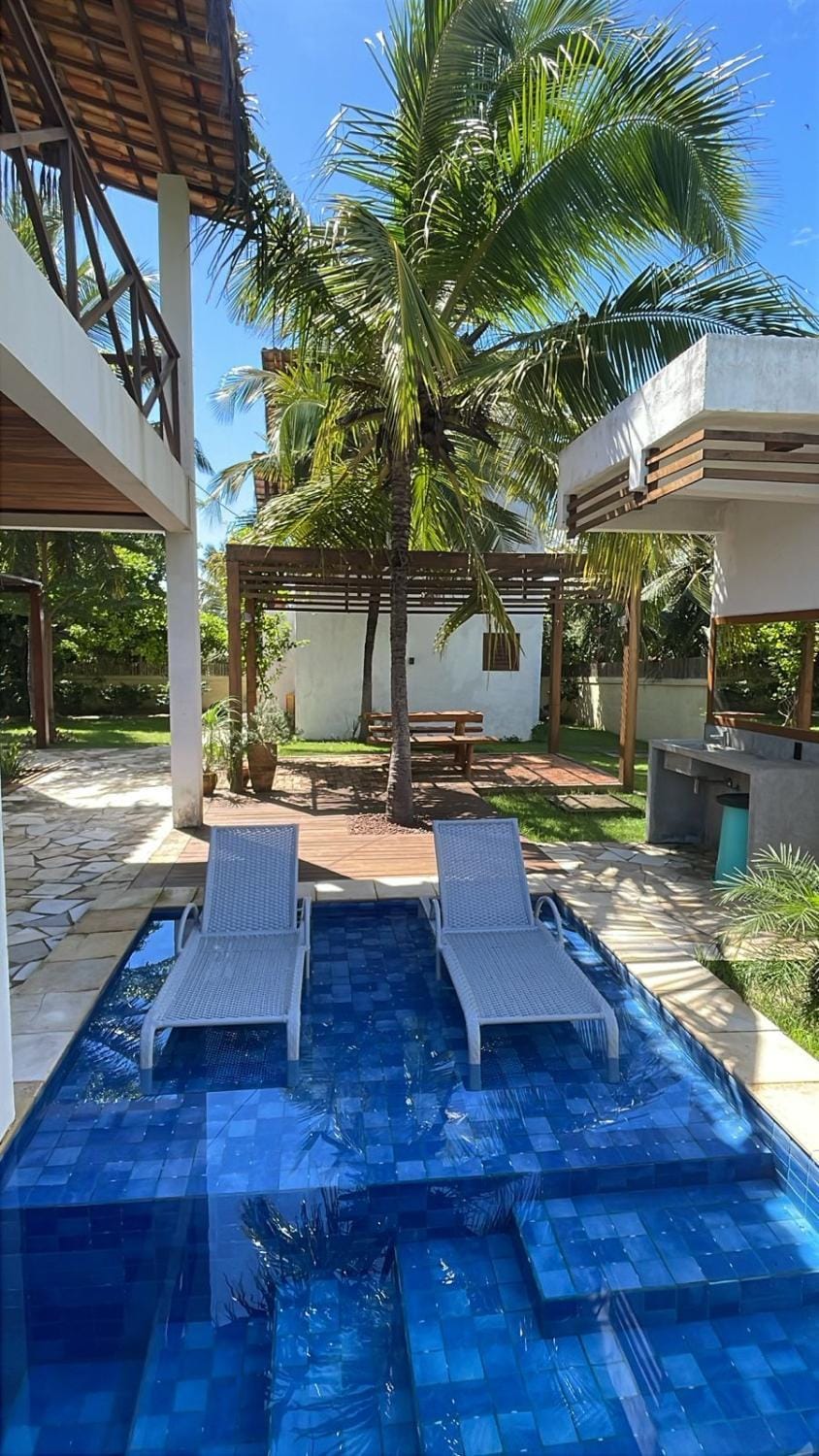 Patio, Pool view, Swimming pool, sunbed