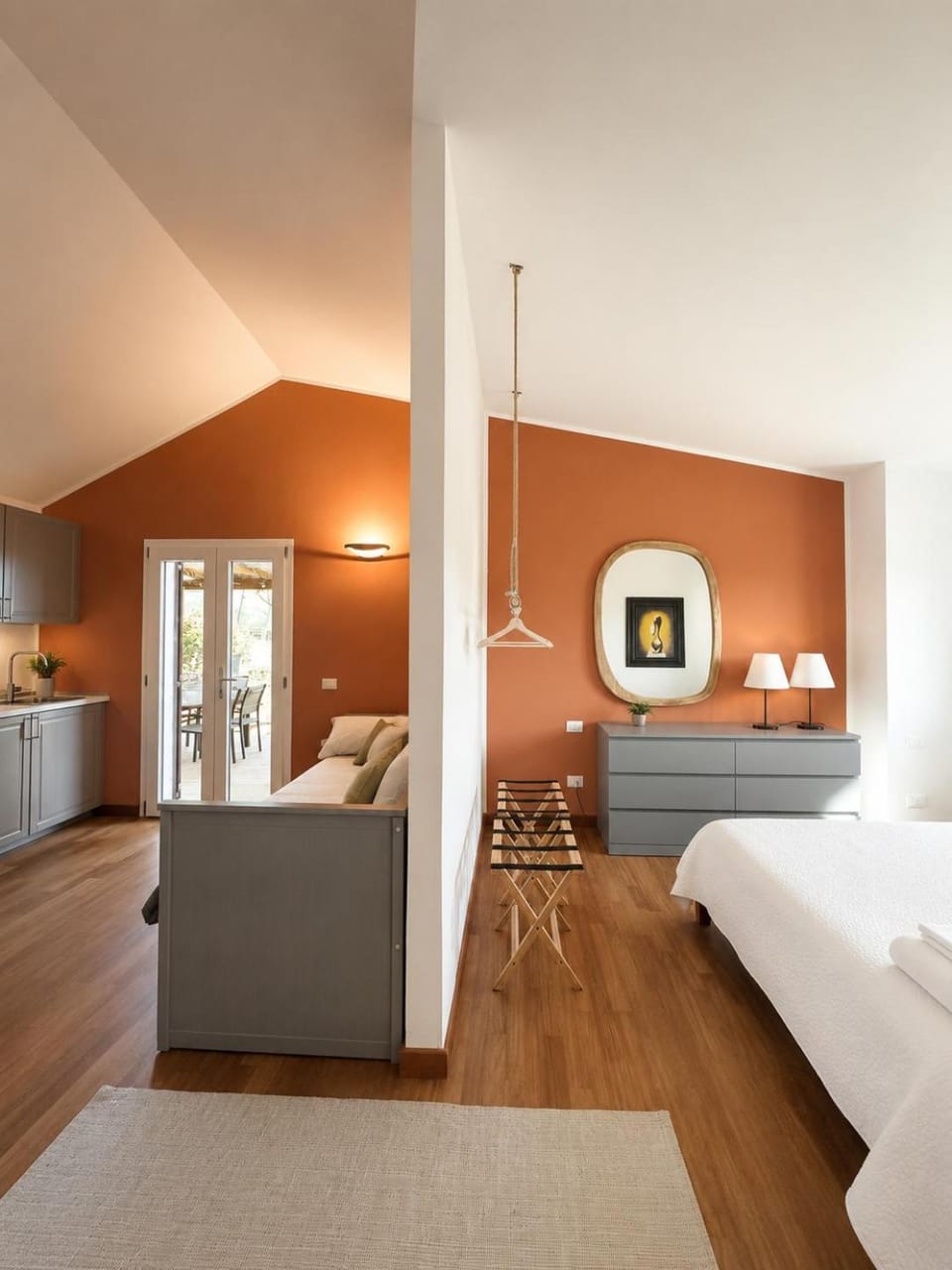 Living room, Bedroom