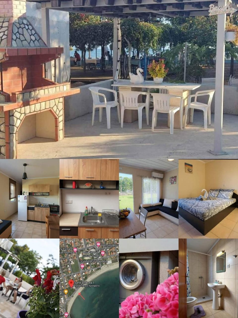 Sand and sea 3 Nea Karvali Apartment in Kavala, Greece
