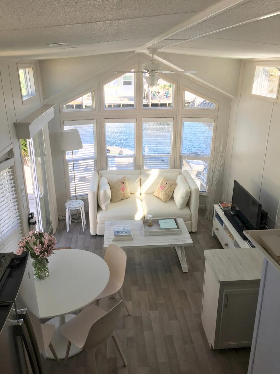 Waterfront Tiny Home with Pool, Beach, Dock, Kayaks Campground/ 
RV Resort in Key Largo