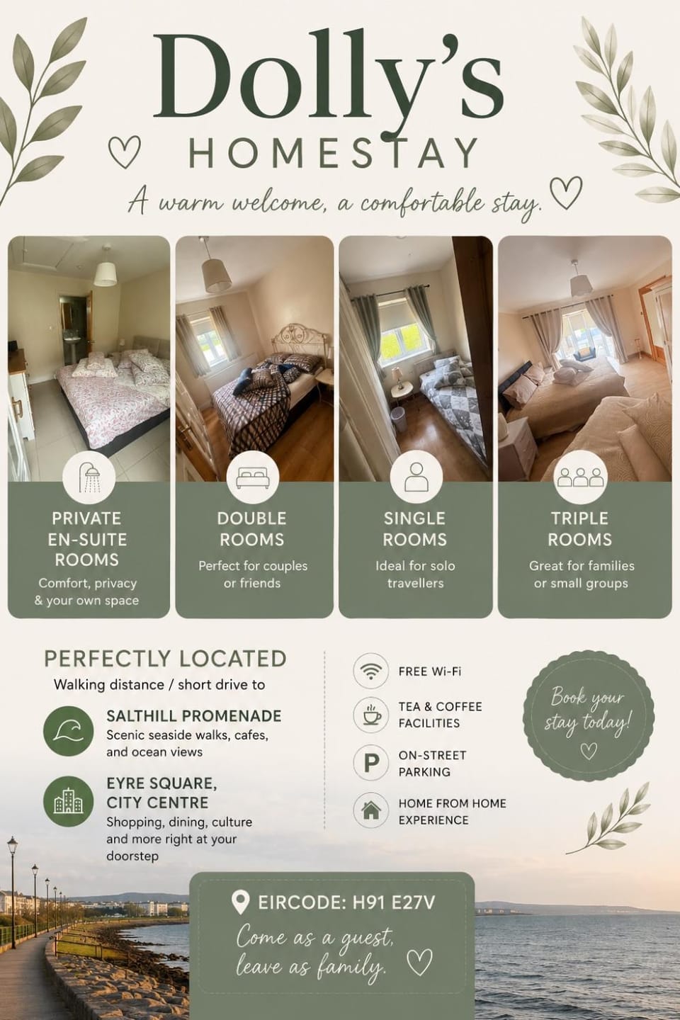 Dolly's Homestay Vacation rental in Galway