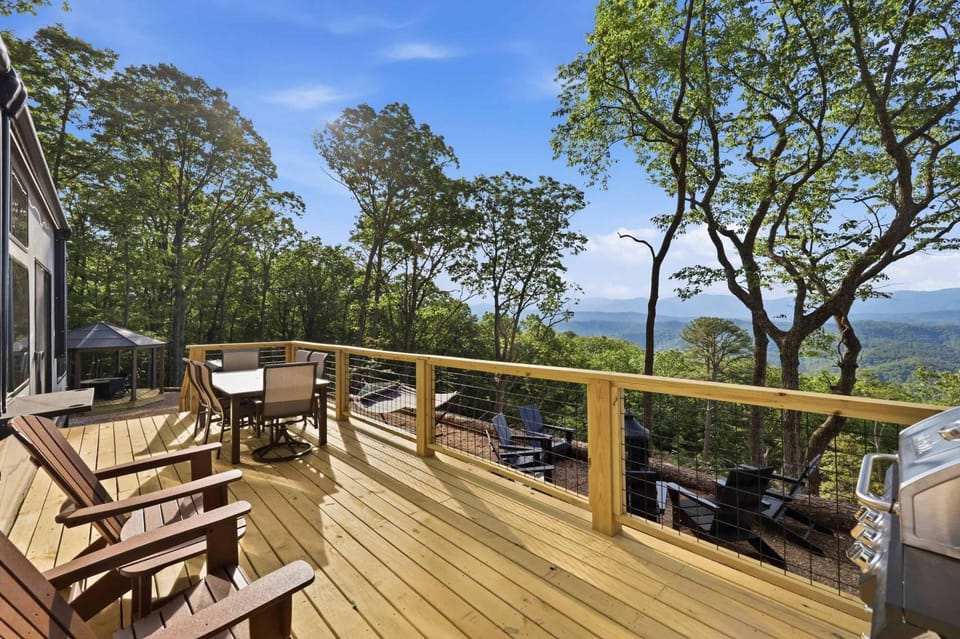 Gorgeous views of the Smoky Mountains Family House in Great Smoky Mountains