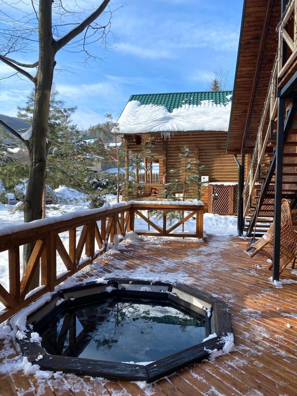 Hot Tub, Sauna, Balcony/Terrace, Spa and wellness centre/facilities