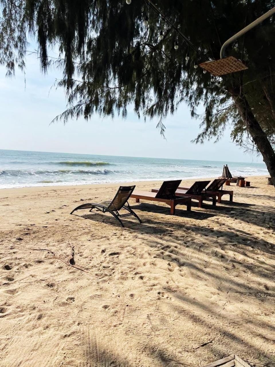 Beach, sunbed