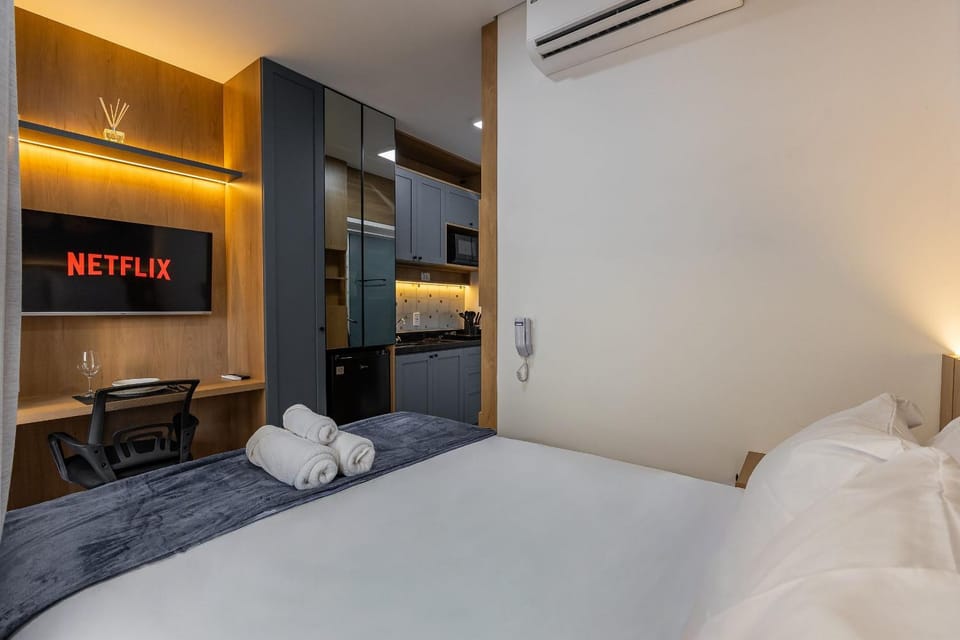 Belo Studio no Green View Brooklin Apartment in Sao Paulo City