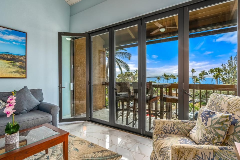 Balcony/Terrace, Living room, Sea view
