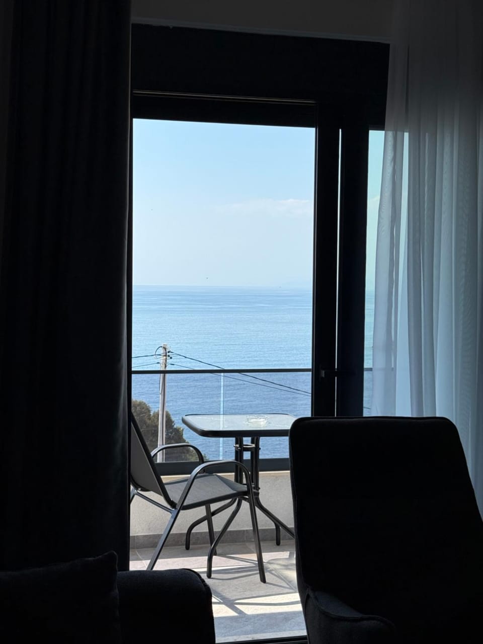 Balcony/Terrace, Living room, Sea view