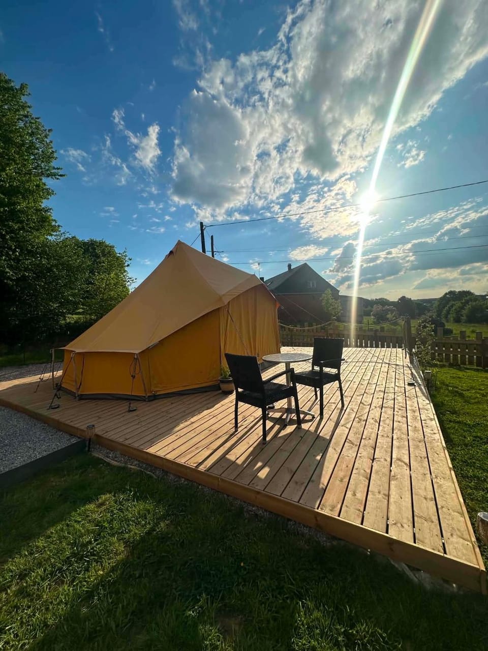 Ardennes Prestige Glamping Luxury tent in Grand Est
