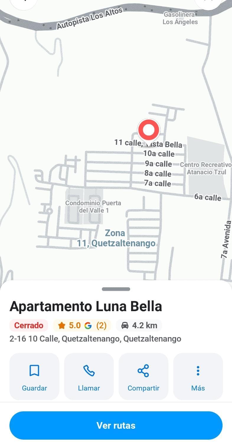 Luna Apartment in Sololá Department