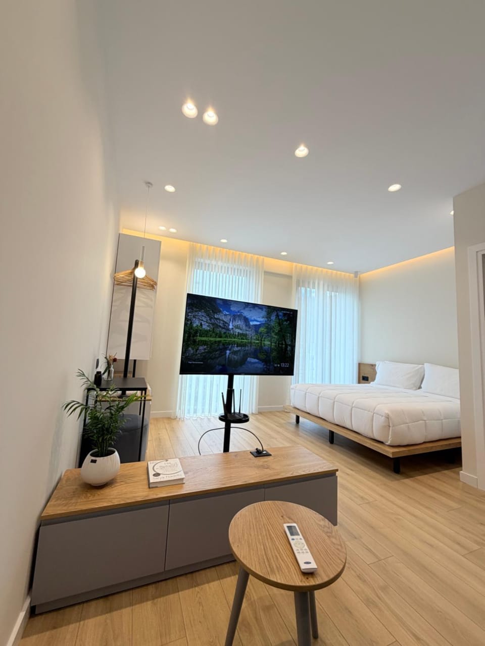 Bed, TV and multimedia, Coffee/tea facilities, Photo of the whole room, Bedroom, Family