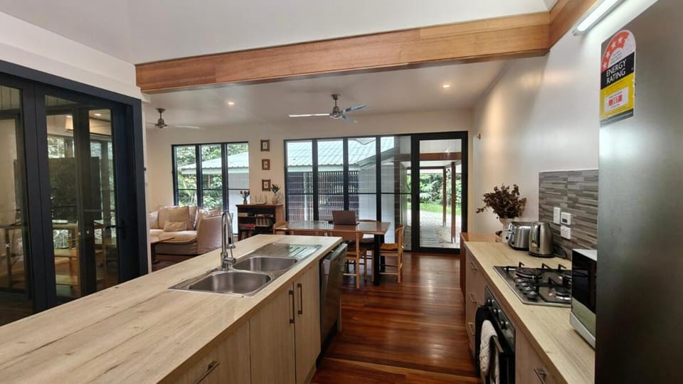 Rainforest Escape moments from Waterfall House in Kuranda