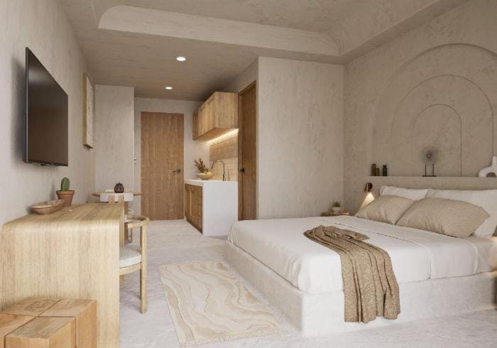 Photo of the whole room, Bedroom
