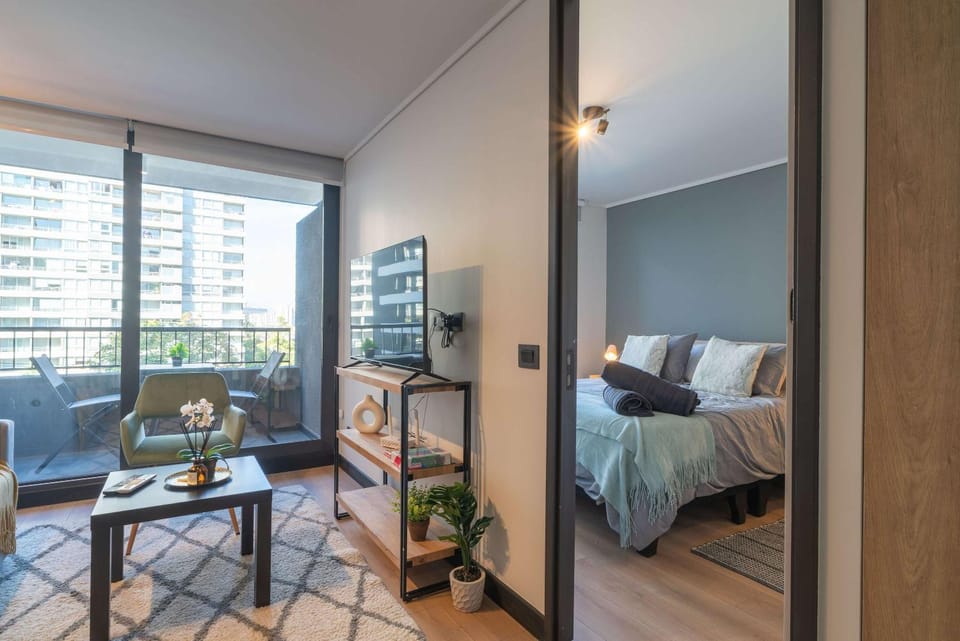 HOM I Cowork I GYM I Cerca a Barrio Italia I Nunoa Apartment in Santiago