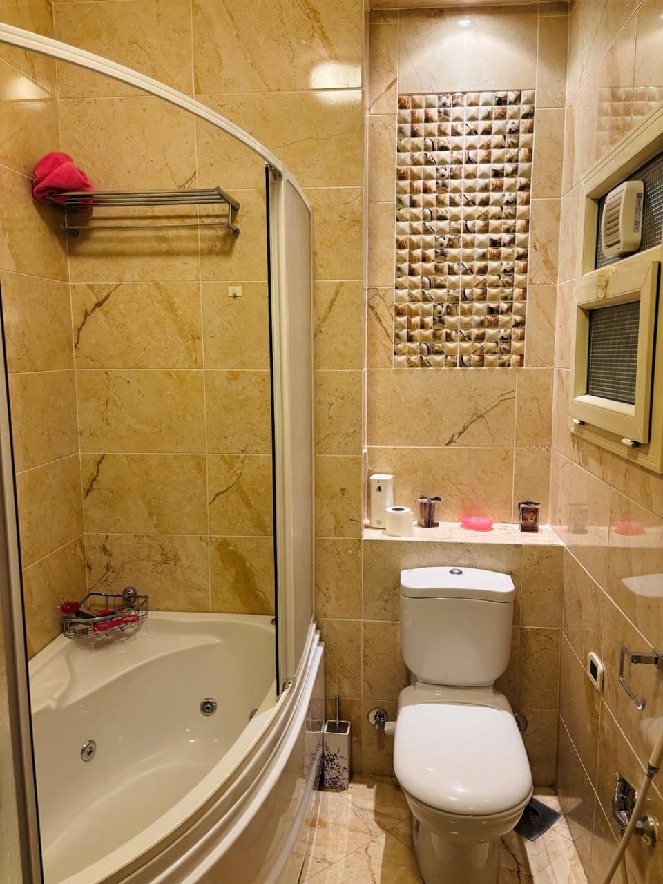 Lux 3BR Apt with Roof with 1 ENS and Optional Private Pool 4 extra fees Apartment in New Cairo City