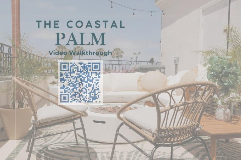 Coastal PB Retreat, King Suite, Firepit & Balcony House in Pacific Beach