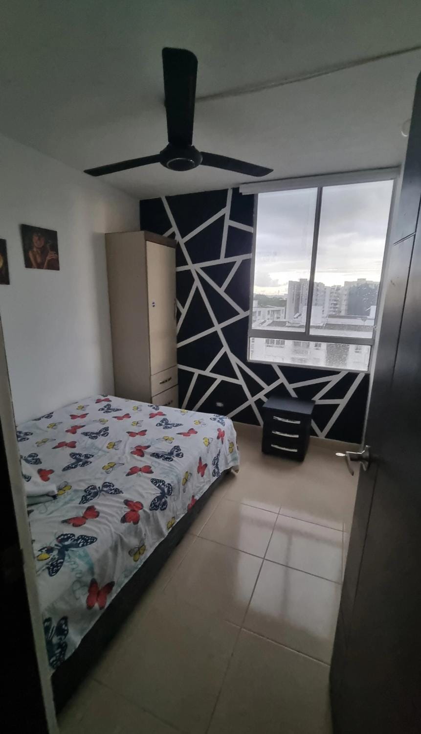Apartamento 2 camas matrimoniales y un camarote de 90 Apartment in Cartagena