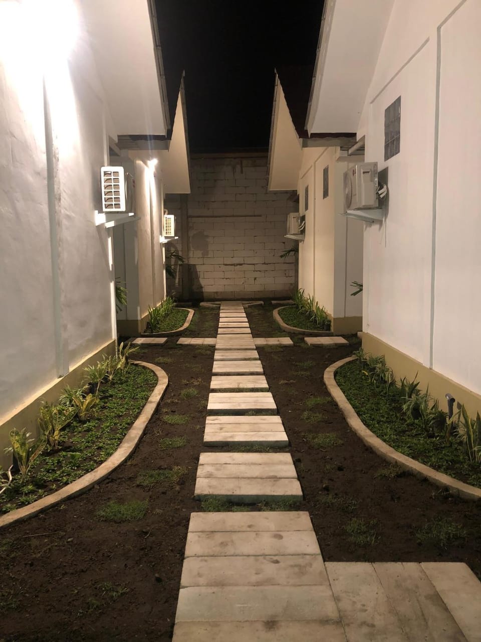 Property building, Night, Garden view, Street view, Street view