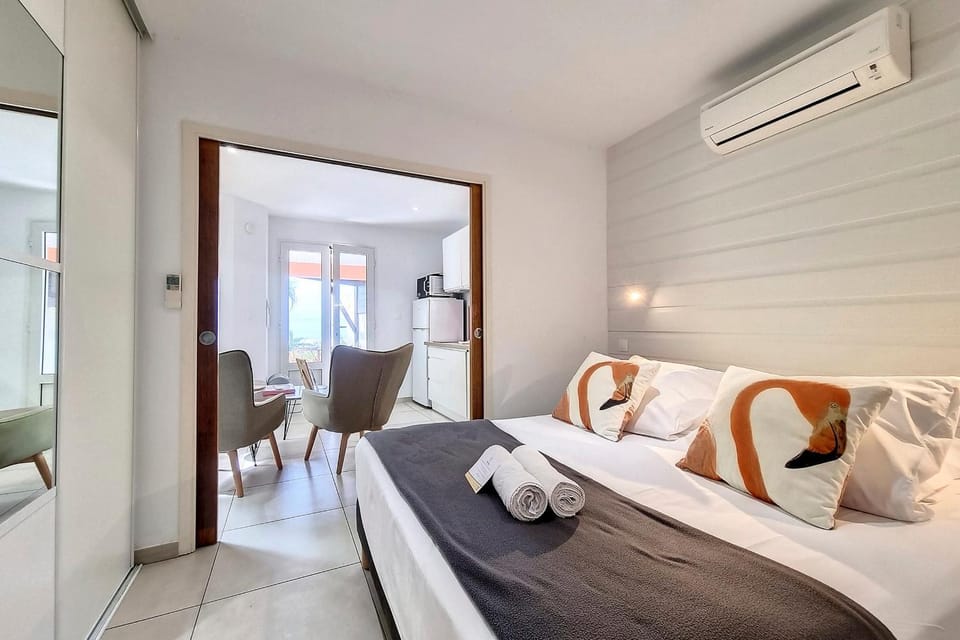 Le Cardinal - Jacuzzi - Terrasse AC Apartment in Saint-Leu