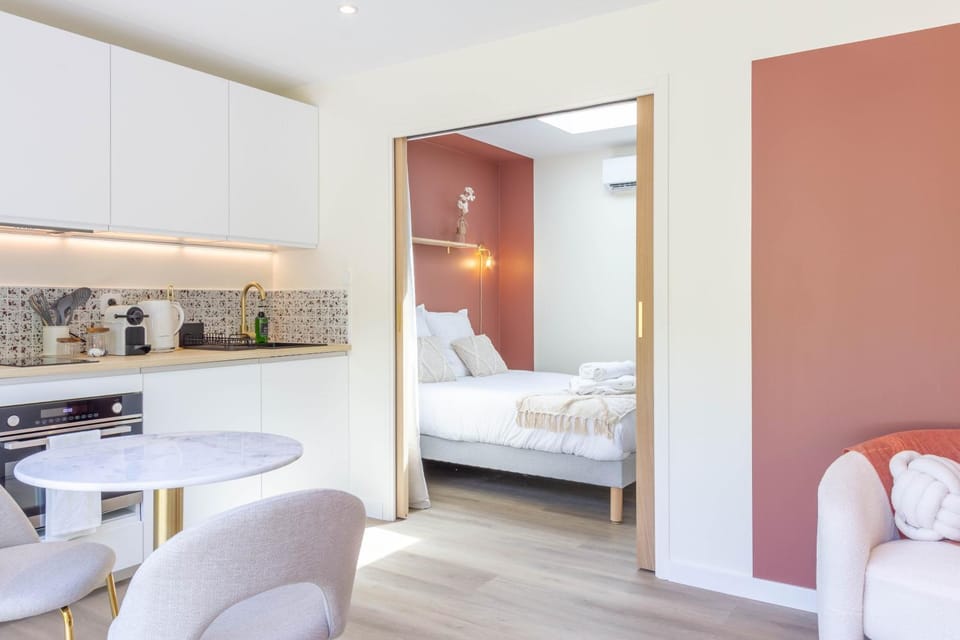 Oasis - T2 au calme avec terrasse, jardin et lave linge Apartment in Pau