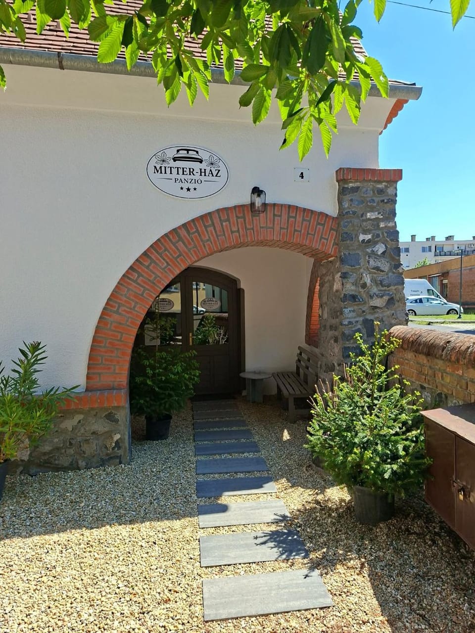 Property building, Garden