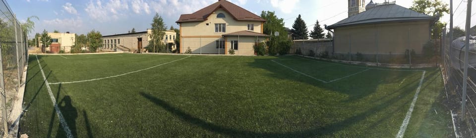 Property building, Day, Natural landscape, Children play ground, Garden, Garden view