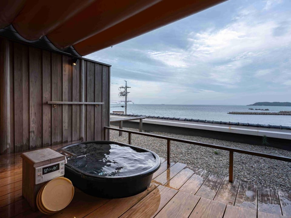 Day, View (from property/room), Sea view, Open Air Bath