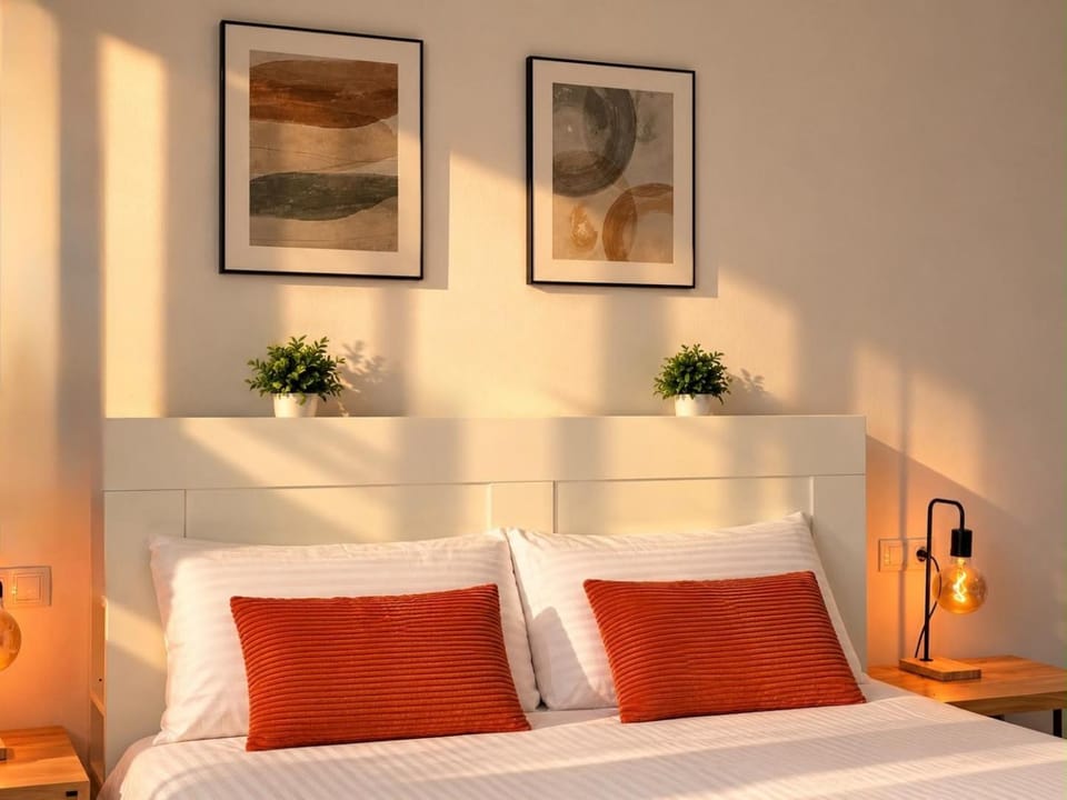 Bed, Bedroom