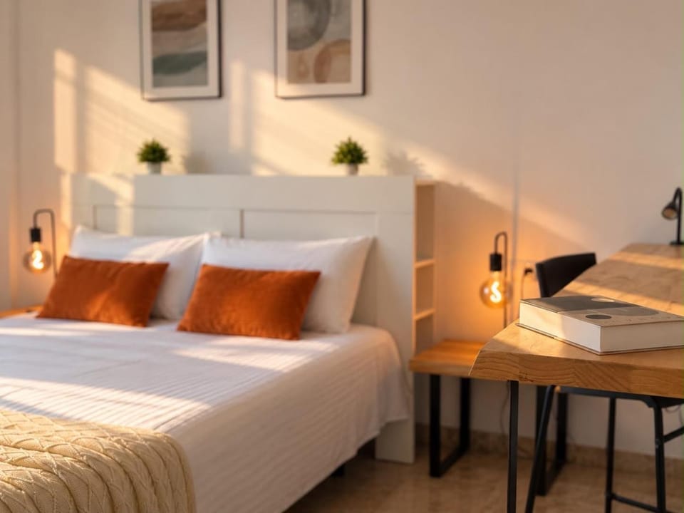 Bed, Bedroom