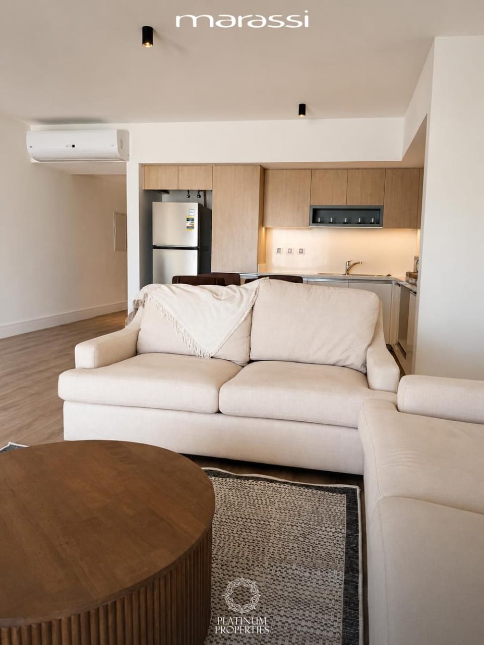 3BRs Chalet Sea and Lagoon View Marina Marassi Apartment in Egypt