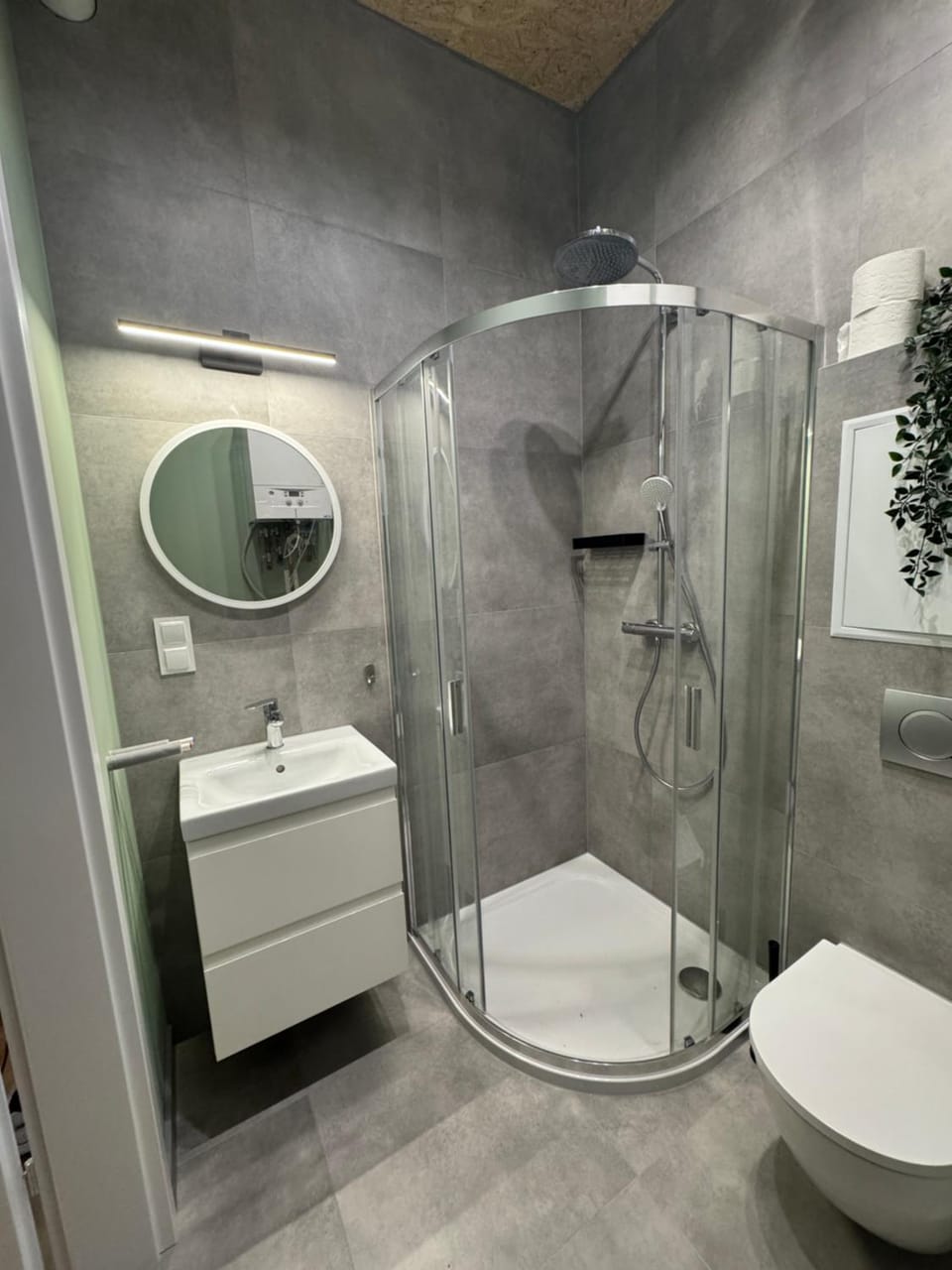 Shower, Toilet, Bathroom, towels