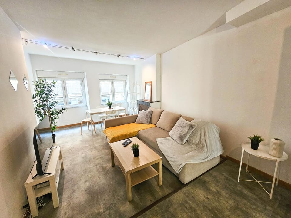 Appartement 2 personnes hypercentre WIFI TV Apartment in Saint-Étienne