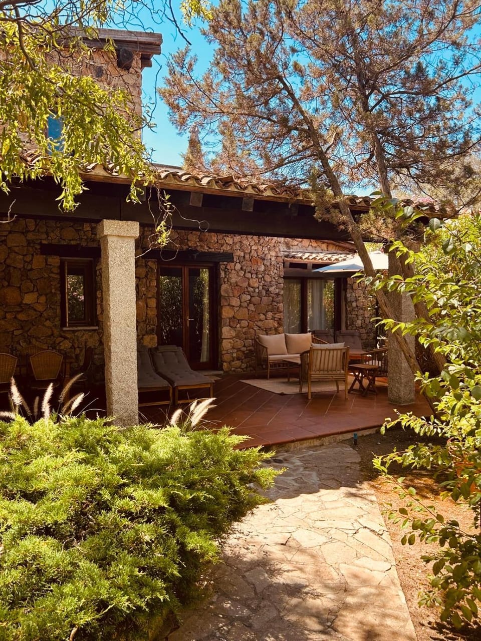Property building, Garden view