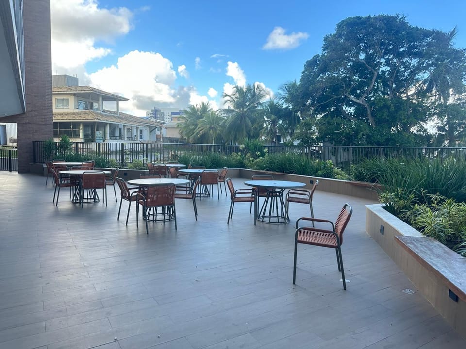 Property building, Patio