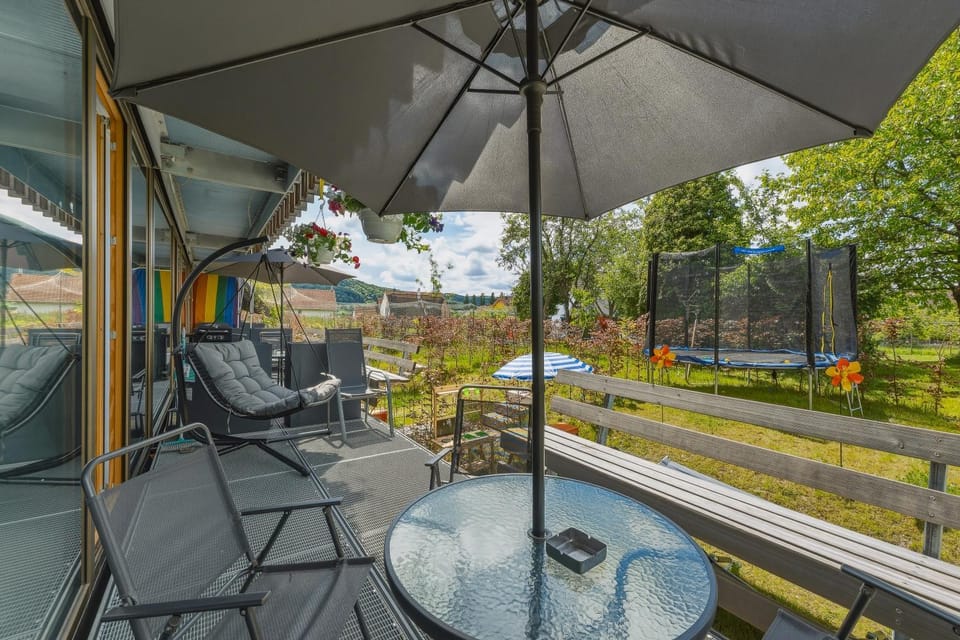 Patio, Day, Garden, Balcony/Terrace, Garden view, sunbed