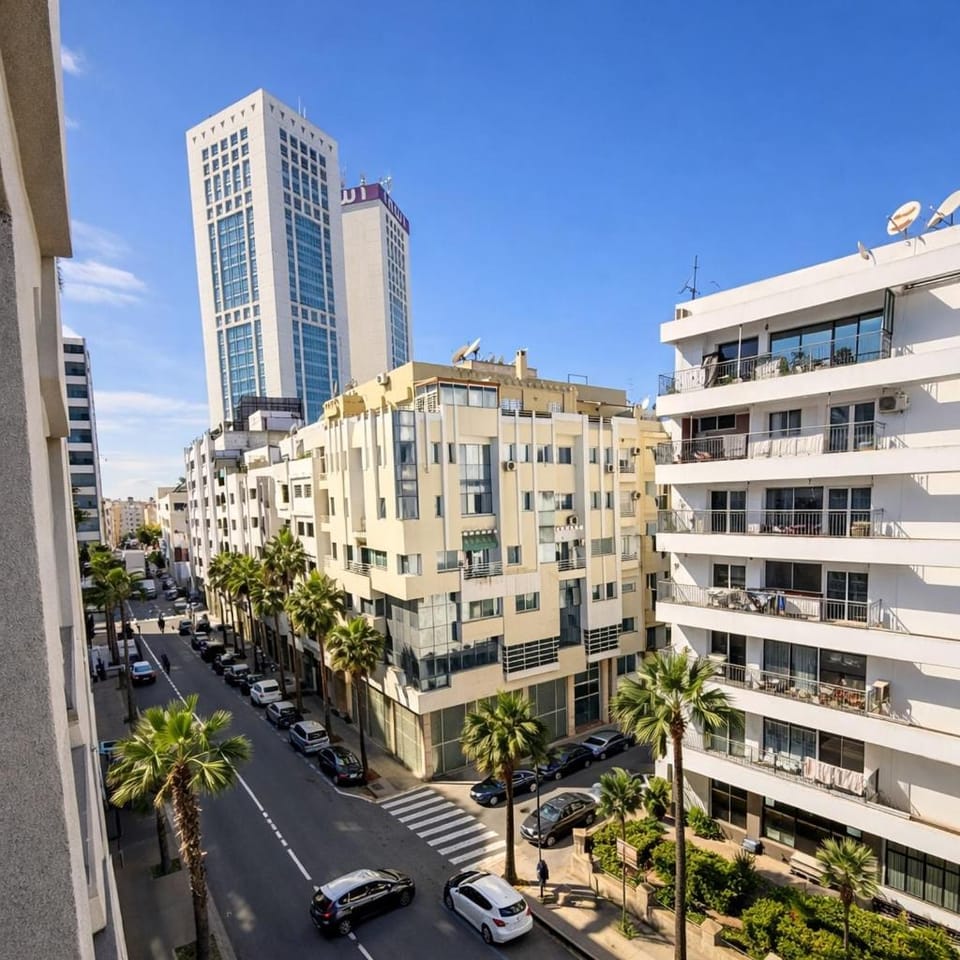 Bright apartment in the heart of Gauthier Apartment in Casablanca